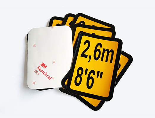 3M集裝箱高度標(biāo)簽