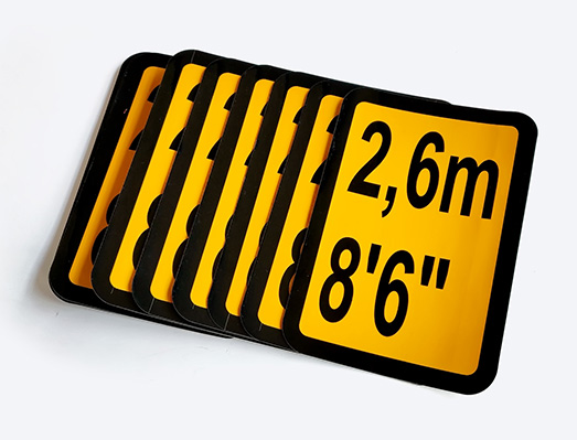 3M集裝箱高度標(biāo)簽