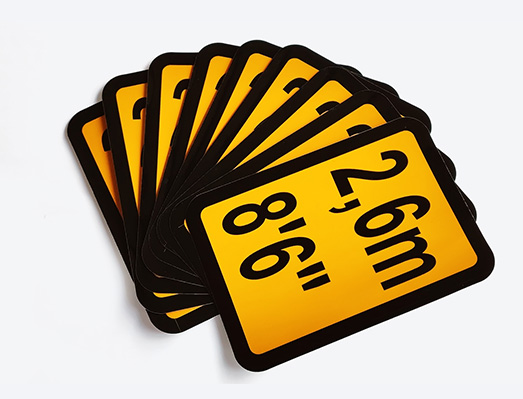 3M集裝箱高度標(biāo)簽